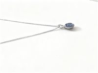 Collana Salvatore Arzani Donna in Oro bianco Tanzanite 0.80 Ct 1D07D ARZANI - 1D07D ARZANI